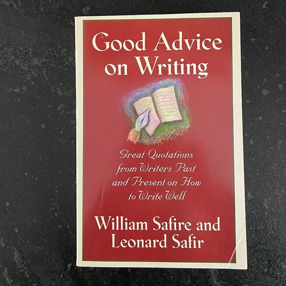 "Good Advice on Writing", Safire & Safir, 1992 First Ed. Paperback - Picture 1 of 3